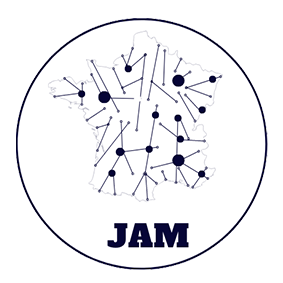 Logo du Réseau Jam par Cagibig